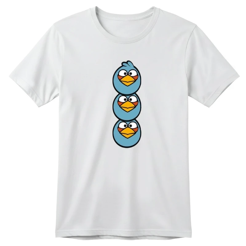 تی‌شرت آستین کوتاه بچگانه مدل انگری بردز کد v1 