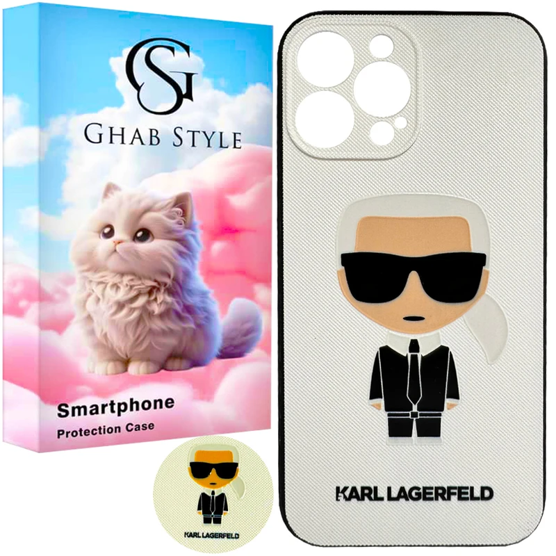 کاور قاب استایل مدل sport طرح فانتزی مناسب برای گوشی موبایل اپل iPhone 13 Pro Max به همراه پاب سوکت