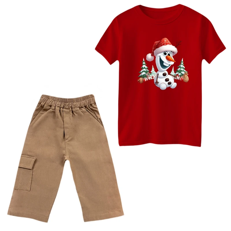 ست تی‌شرت و شلوارک پسرانه کد 6