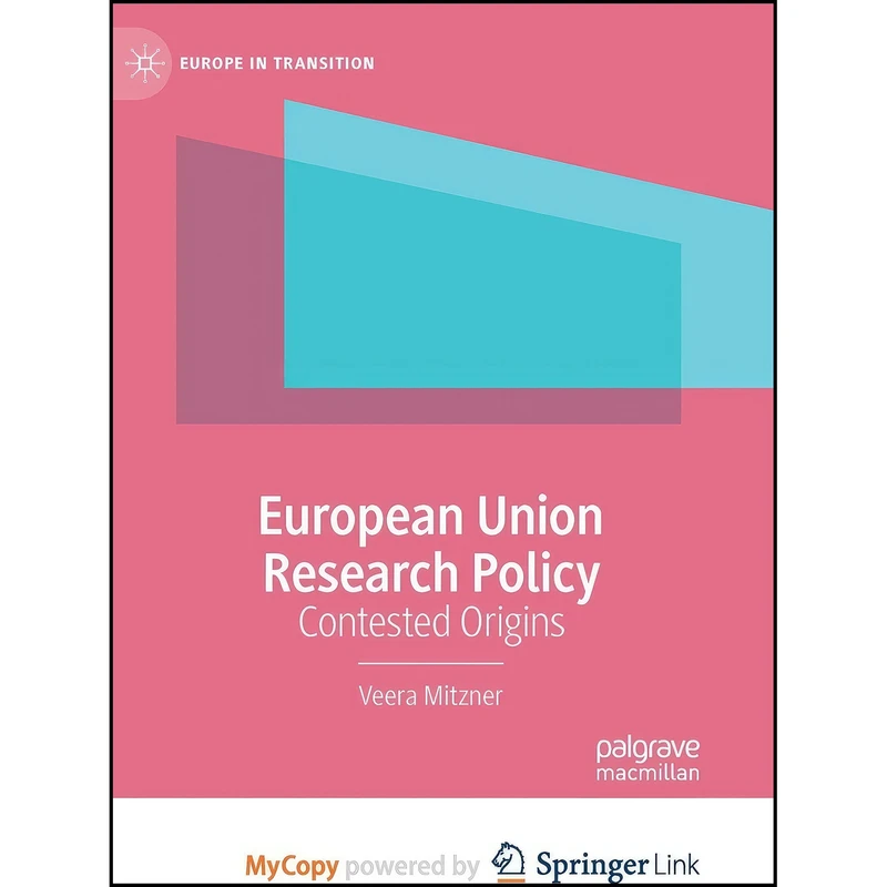 کتاب European Union Research Policy اثر Veera Mitzner انتشارات Palgrave MacMillan