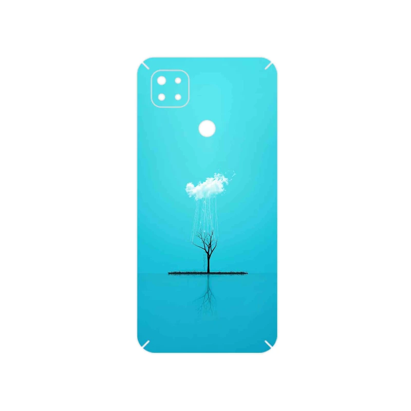 برچسب پوششی ماهوت مدل Minimal Tree مناسب برای گوشی موبایل شیائومی Redmi 9 Activ