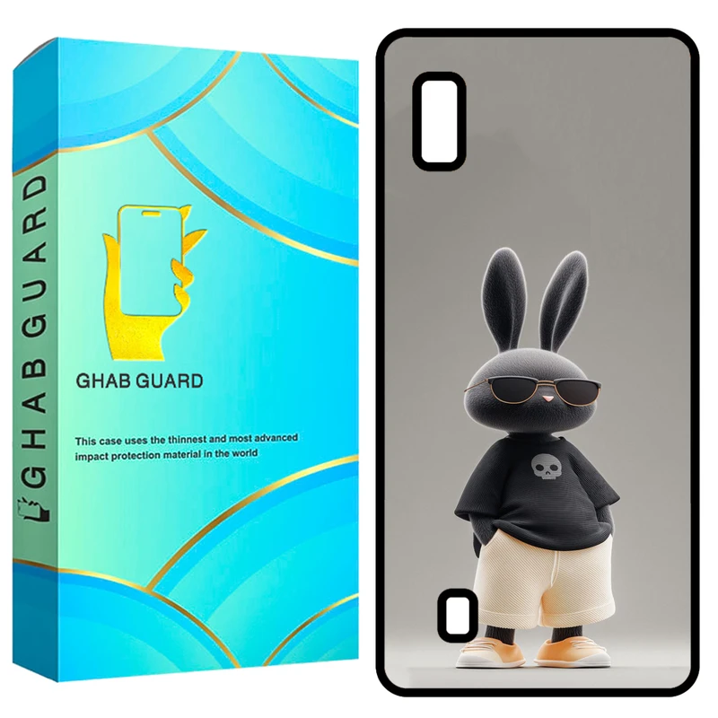 کاور قاب گارد طرح خرگوش مدل GCHPA10 مناسب برای گوشی موبایل سامسونگ Galaxy A10 / M10