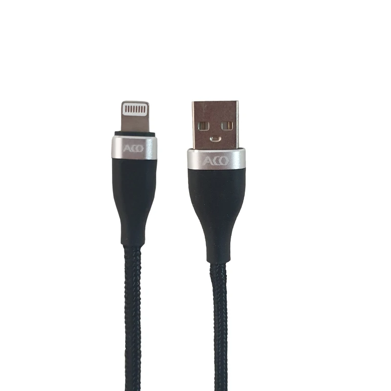 کابل تبدیل usb به لایتنینگ آکو مدل ci pro 02  طول 1 متر