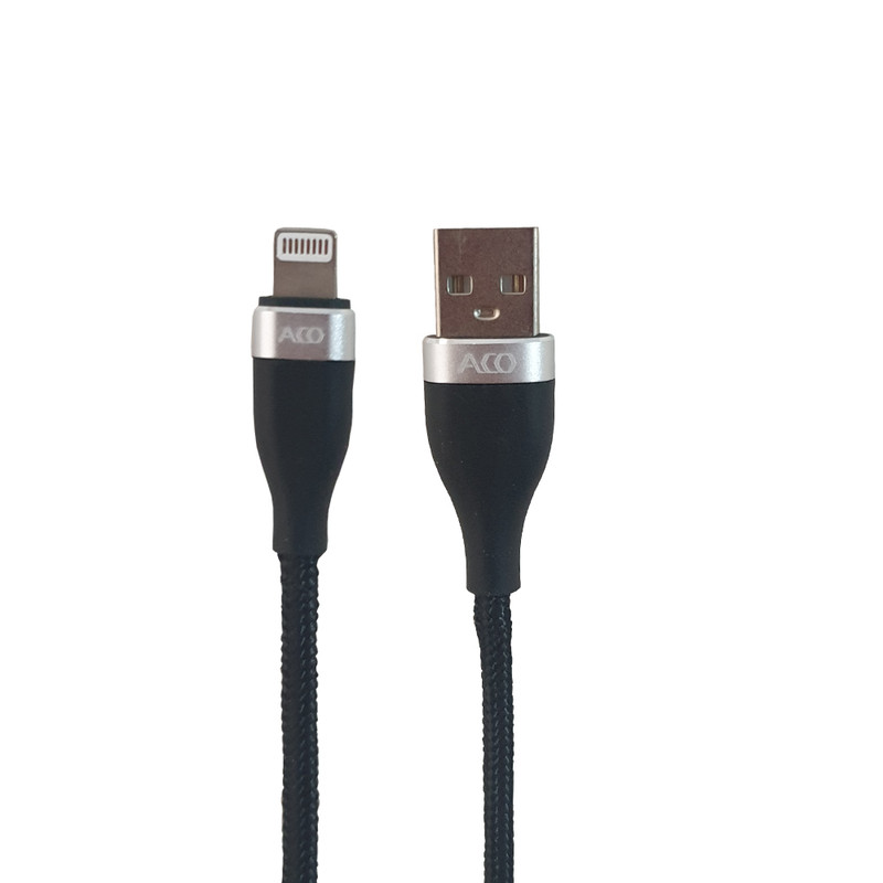 کابل تبدیل usb به لایتنینگ آکو مدل ci pro 02  طول 1 متر