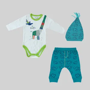 ست 3 تکه لباس نوزادی مدل 09