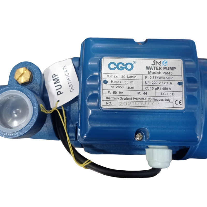 پمپ آب سی جی او مدل PM45 پمپ آب سی جی او مدل PM45