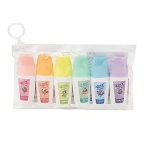 ماژیک علامت گذار مدل 6 رنگ بسته 6 عددی