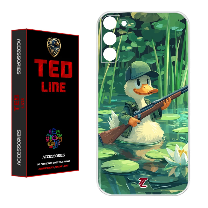 کاور تد لاین طرح اردک کد 1123 مناسب برای گوشی موبایل سامسونگ Galaxy S21 FE