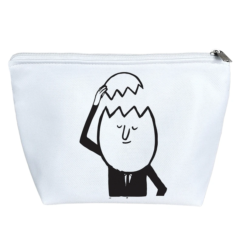 کیف لوازم آرایش دخترانه خندالو مدل کلاه تخم مرغ کد 9091