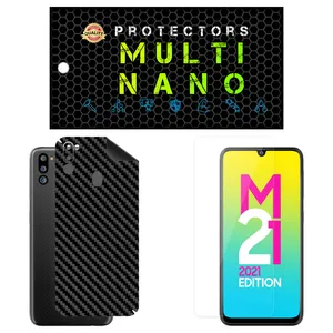Multi Nano X-SFC Screen Protector For Samsung Galaxy M21 2021 with back skin
