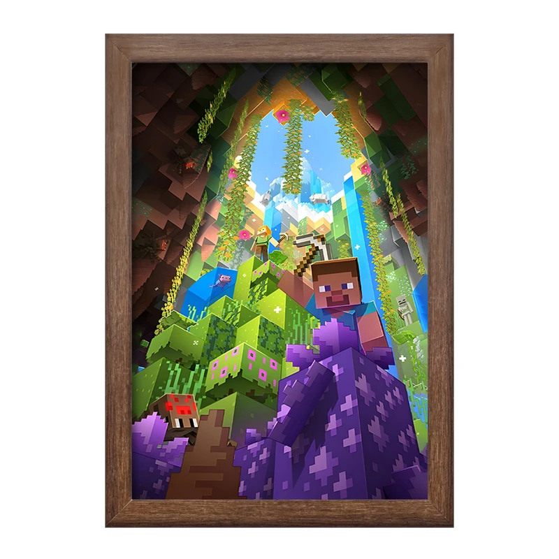 تابلو خندالو طرح ماینکرافت (Minecraft) کد F3546