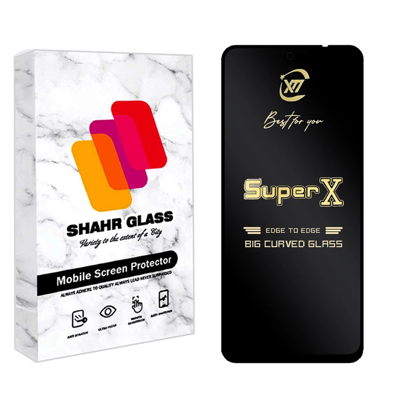 محافظ صفحه نمایش شهر گلس مدل SUPERS مناسب برای گوشی موبایل شیائومی Poco F5 Pro