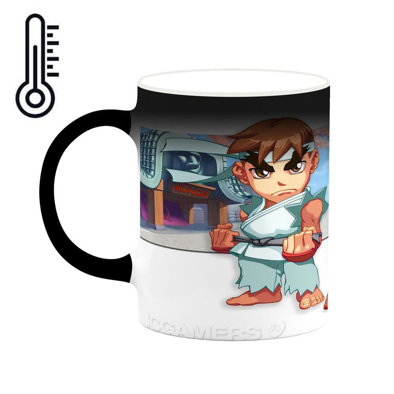 ماگ حرارتی کاکتی مدل بازی مبارز خیابانی Street Fighter II کد mgh30438 ماگ حرارتی کاکتی مدل بازی مبارز خیابانی Street Fighter II کد mgh30438