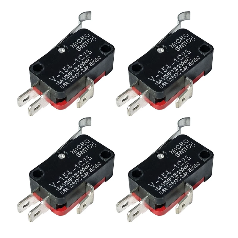 میکروسوئیچ مدل TK-V-154 بسته 4 عددی 