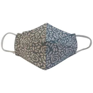 ماسک پارچه ای مدل گلدار کد H_10027