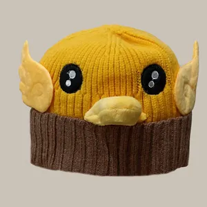 کلاه بافتنی بچگانه مدل اردک سخنگو