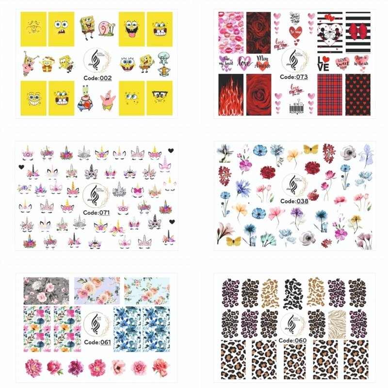 لنز ناخن رویاسنتر مدل M3 مجموعه 6 عددی