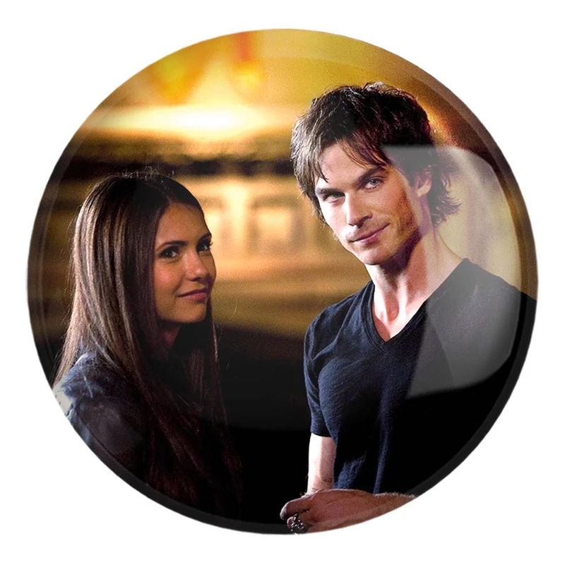 پیکسل خندالو طرح دیمون و الینا خاطرات یک خون آشام  The Vampire Diaries کد 23691 مدل بزرگ