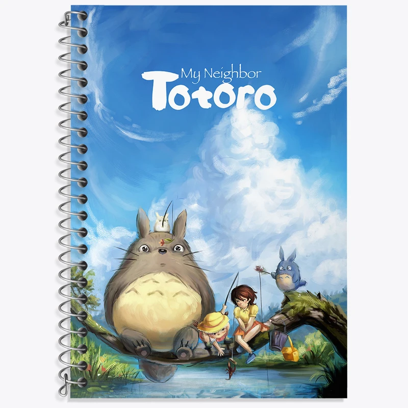 دفتر لغت 50 برگ خندالو طرح انیمه توتورو (Totoro)  کد N4282