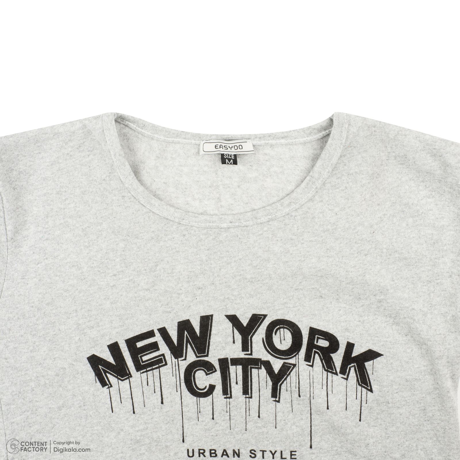 ست تی شرت آستین بلند و شلوار زنانه ایزی دو مدل 473105 - - 10