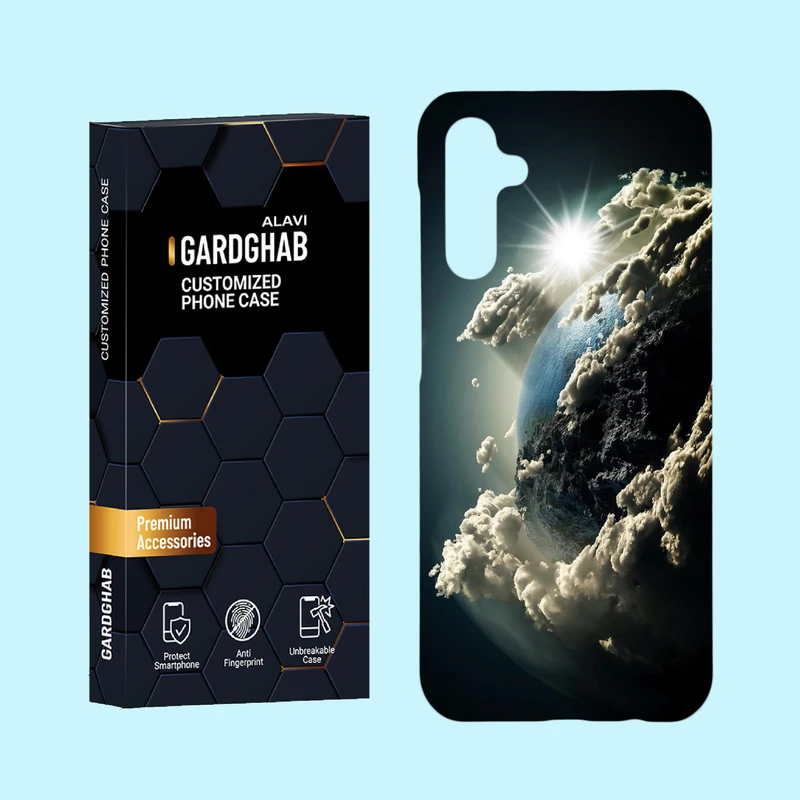 کاور گارد قاب علوی مدل کهکشان مناسب برای گوشی موبایل سامسونگ Galaxy M14 5G