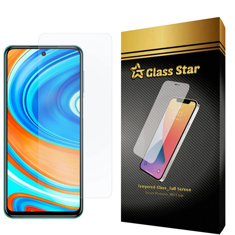 محافظ صفحه نمایش گلس استار مدل SADE مناسب برای گوشی موبایل شیائومی Redmi Note 9 Pro