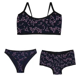 ست شورت و سوتین زنانه مدل MDZ-CE9496 بسته 3 عددی