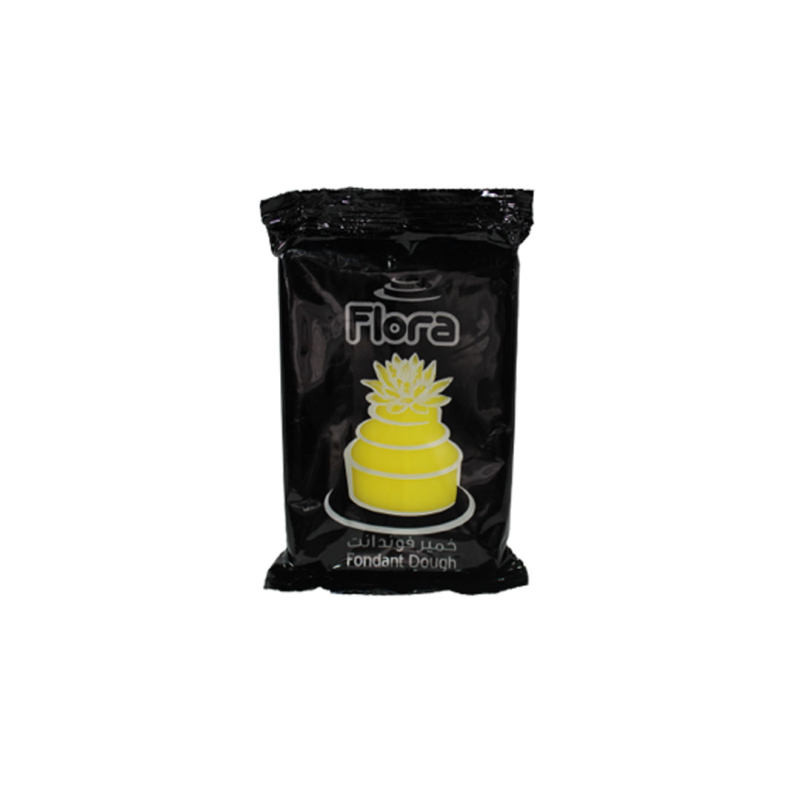 خمیر فوندانت زرد روشن فلورا - 1000 گرم