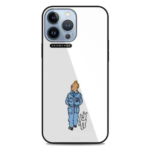 AKAM AMC-WA13PROMAX-TINTIN-13 Cover For Apple iPhone 13 Pro Max