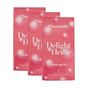 کاندوم چرچیلز مدل Sh0106.3 بسته 3 عددی