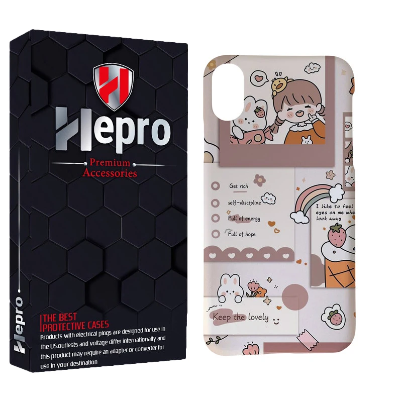 کاور هپرو مدل MC مناسب برای گوشی موبایل اپل IPHONE X / XS