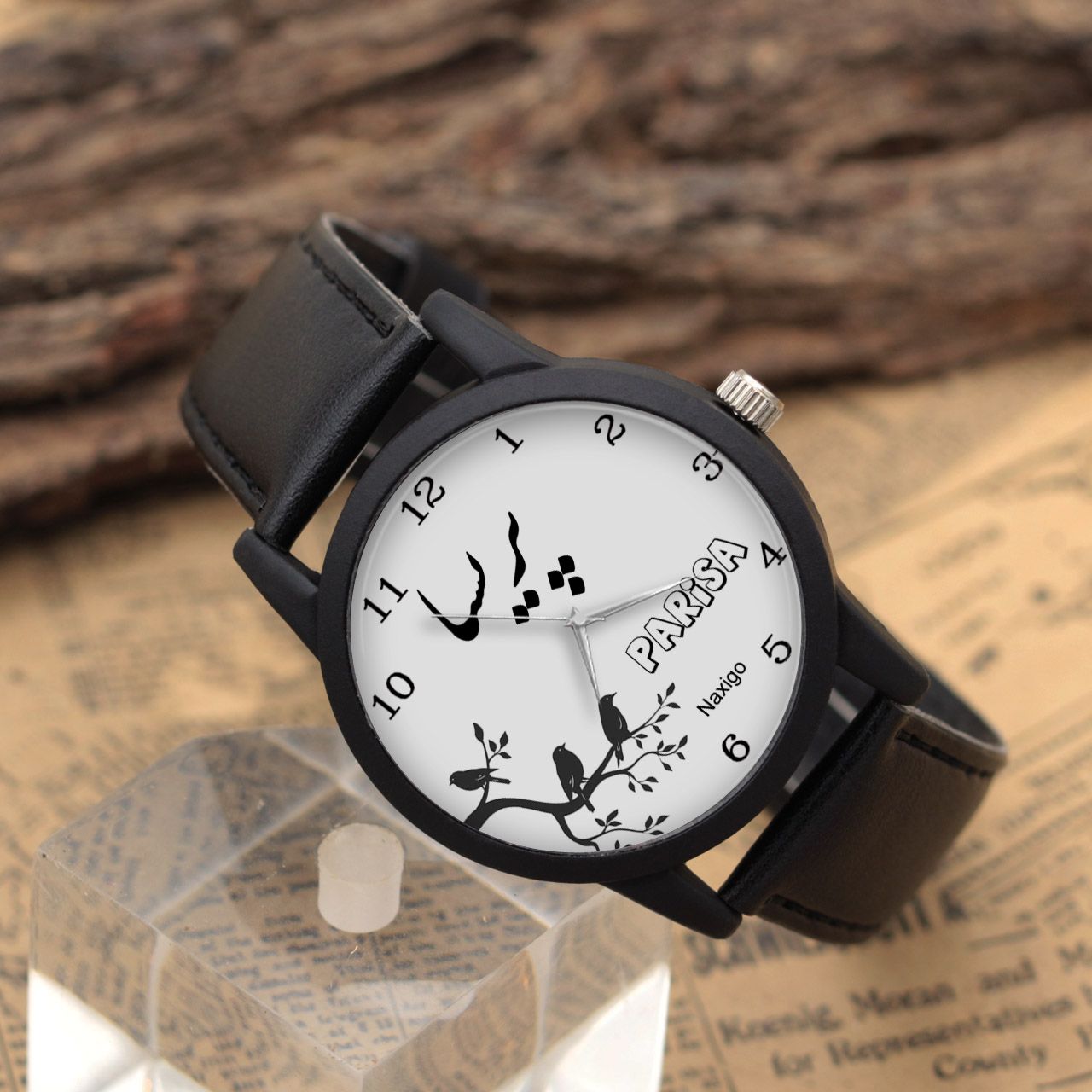 ساعت مچی عقربه ای زنانه ناکسیگو طرح پریسا کد LF3398 -  - 3