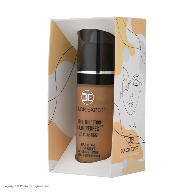 کرم پودر کالر اکسپرت سری Color Perfect مدل Caramel حجم 30 میلی لیتر