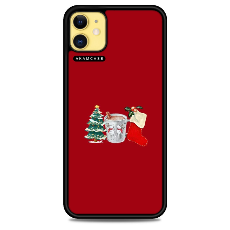 کاور آکام مدل AMCWA11-CHRISTMAS14 مناسب برای گوشی موبایل اپل iPhone 11