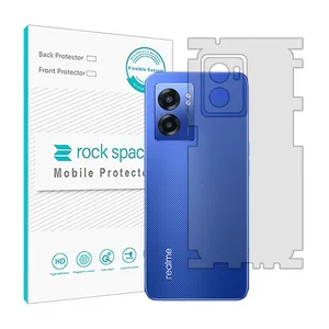 Rock space HyGEL model Transparent phone back protector suitable for Realme Q5i mobile phone