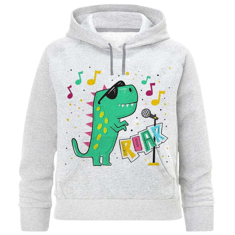 هودی پسرانه مدل دایناسورعینک F821