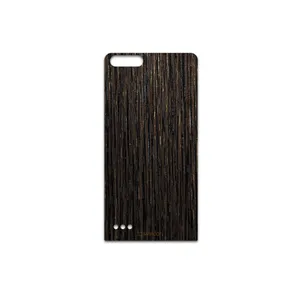 MAHOOT Dark-Gold-Stripes-Wood Cover Sticker for Huawei Ascend G6