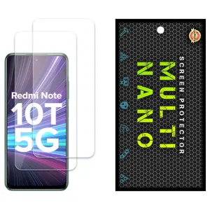 Multi Nano X-S2N Screen Protector For Xiaomi Redmi Note 10T Pack of 2