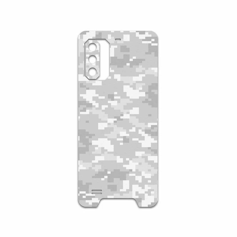 برچسب پوششی ماهوت مدل Army-Winter-Pixel مناسب برای گوشی موبایل یولفون Armor 7