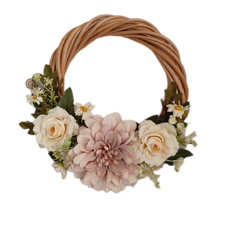 حلقه گل مصنوعی مدل گل رز