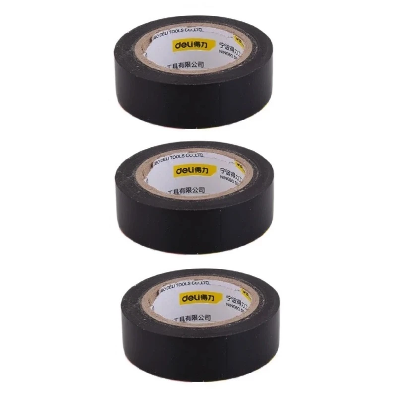 چسب برق دلی مدل DL5264 طول 1000 سانتی متر بسته 3 عددی