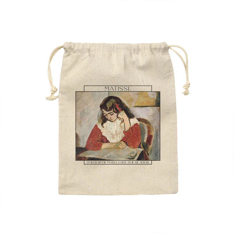 کیسه نان و سبزی ترمه طراحان ایده مدل پرتره مارگریت از ماتیس کد art0639 - S