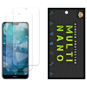 Multi Nano X-S2N Screen Protector For Nokia 7.1 Pack of 2