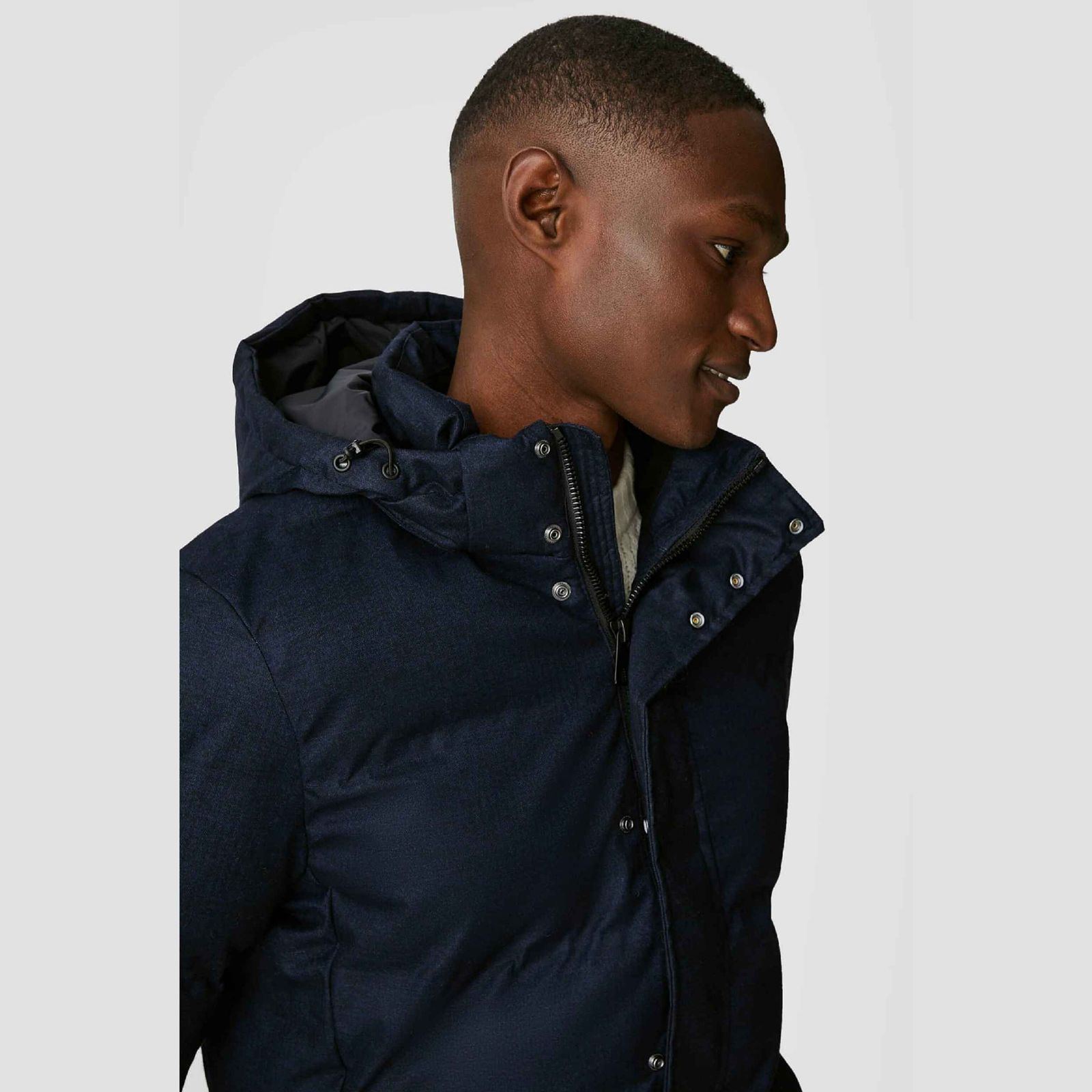 کاپشن مردانه سی اند ای مدل Funktionsjacke mit Kapuze -  - 6