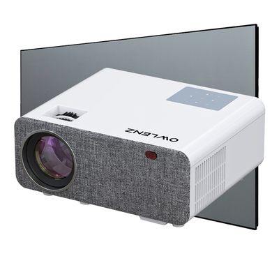 نقد و بررسی ویدئو پروژکتور النز مدل SD500 Smart Android به همراه پرده نمایش و دو کنترل توسط خریداران