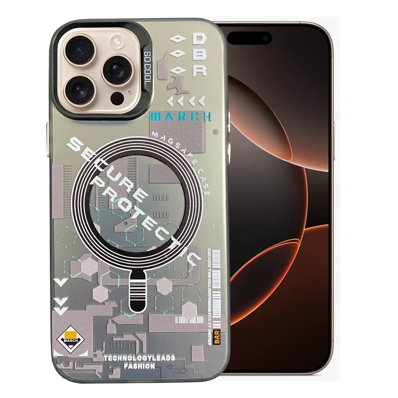 کاور مدل SO COOL طرح DBR کد SC02 مناسب برای گوشی موبایل اپل IPhone 16 ProMax