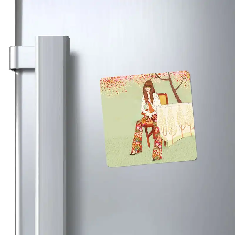 مگنت طرح دختر مدل mg10523