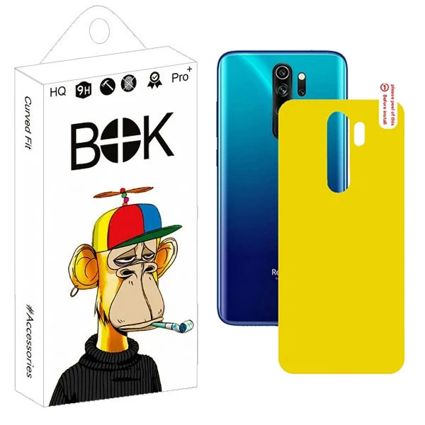 محافظ پشت گوشی بوک مدل Transparent TPU مناسب برای گوشی موبایل شیائومی Redmi Note 8 Pro