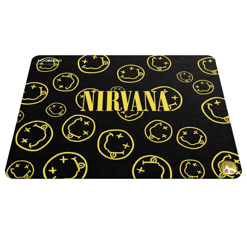 ماوس پد هومرو مدل A6056 طرح گروه راک نیروانا