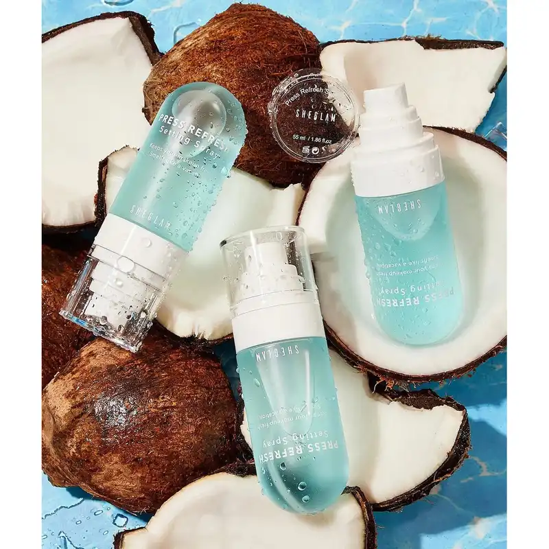 اسپری تثبیت کننده آرایش شگلم مدل Press Refresh حجم 55 میلی لیتر